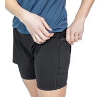 Liiteguard GLU-TECH RUNNING 2IN1 LÖPARSHORTS Svart