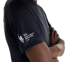 New Balance NYC MARATHON ATHLETICS GRAPHIC T-SHIRT Svart