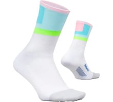 Feetures ELITE LIGHT CUSHION MINI CREW LÖPARSTRUMPOR Flerfärgad