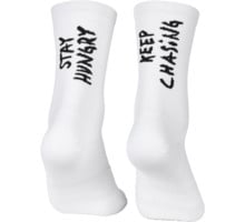 SAYSKY COMBAT HIGH SOCKS LÖPARSTRUMPOR Vit