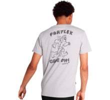 SAYSKY STATEMENT PACE T-SHIRT UNISEX LÖPARTRÖJA Vit