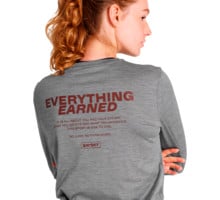 SAYSKY STATEMENT PACE LONG SLEEVE UNISEX LÖPARTRÖJA Grå