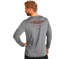 SAYSKY STATEMENT PACE LONG SLEEVE UNISEX LÖPARTRÖJA Grå