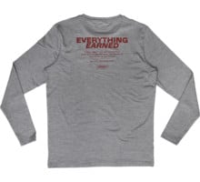 SAYSKY STATEMENT PACE LONG SLEEVE UNISEX LÖPARTRÖJA Grå
