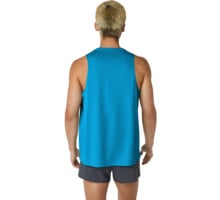 Asics CORE SINGLET LÖPARLINNE Blå