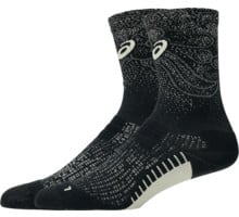 Asics PERFORMANCE RUN SOCK CREW LÖPARSTRUMPOR Svart