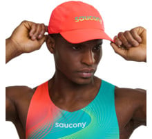 Saucony OUTPACE HAT LÖPARKEPS Röd