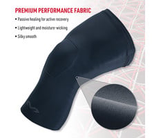 McDavid INFUSED BUTTERSOFT KNEE SLEEVE KNÄSKYDD Blå
