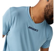 Brooks DASH COOLING SHORT SLEEVE LÖPARTSHIRT Blå
