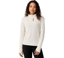 Brooks MOMENTUM THERMAL 1/4 ZIP LÖPARTRÖJA Beige