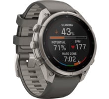 Garmin FENIX 9 PRO INREACH SOLAR TI 47MM SPORTKLOCKA Grå