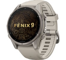 Garmin FENIX 9 43MM TI SPORTKLOCKA Vit