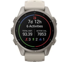 Garmin FENIX 9 43MM TI SPORTKLOCKA Vit