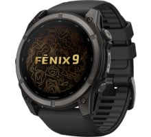 Garmin FENIX 9 51MM DLC SPORTKLOCKA Svart
