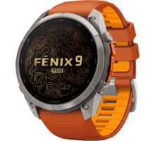 Garmin FENIX 9 PRO INREACH 51MM TI SPORTKLOCKA Orange