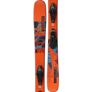 Salomon QST Spark S JR + C5 GW alpinskidor