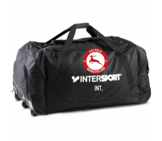 Intersport Team Med Hjul hockeybag Svart