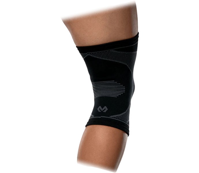 McDavid KNEE SLEEVE/4WAY ELASTIC KNÄSKYDD Svart