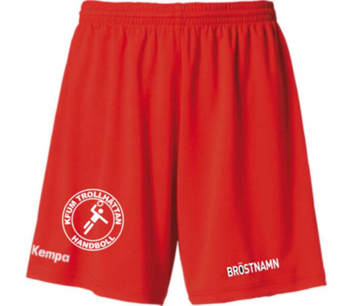 Kempa Classic Shorts Jr Röd