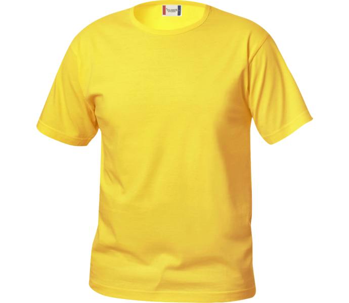 CLIQUE Basic t-shirt JR Gul
