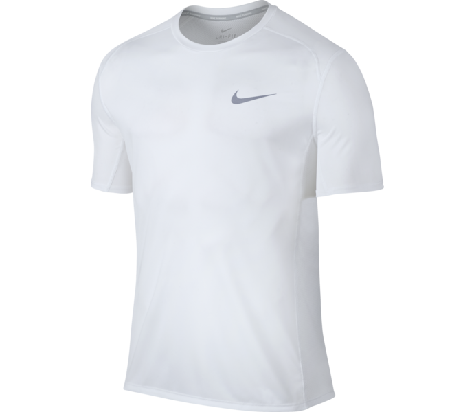 white nike miler shirt
