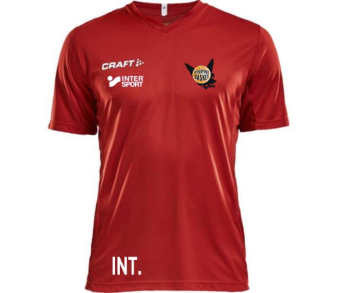 Craft Squad Jersey Solid Röd