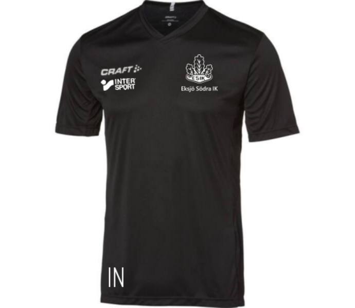 Craft Squad Jersey Solid Svart