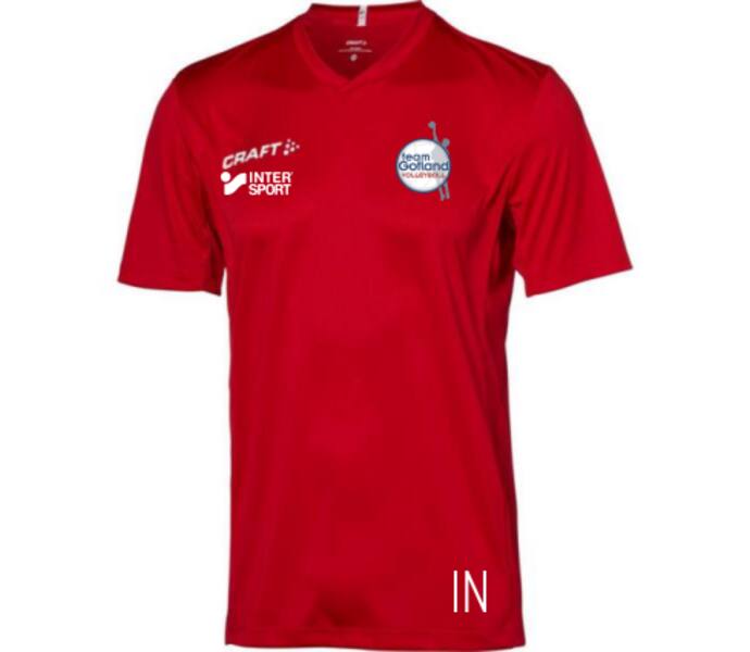 Craft Squad W Solid T-shirt Röd