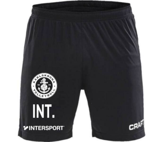 Craft Squad Solid Shorts Svart