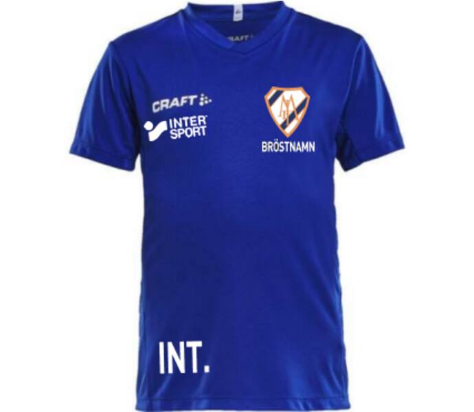 Craft Squad Jr Solid T-shirt Blå