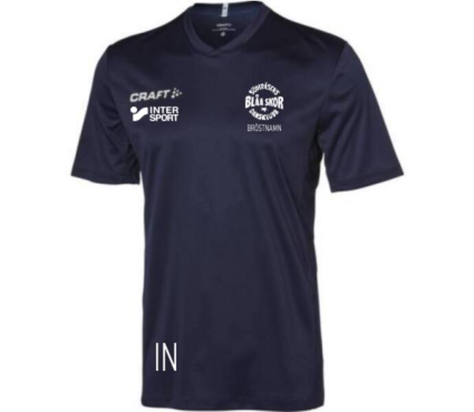 Craft Squad Jr Solid T-shirt Blå