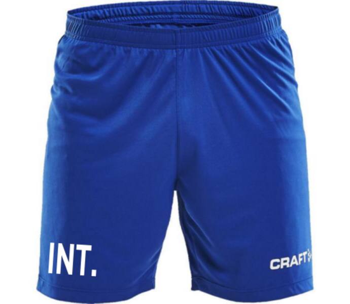 Craft Squad Jr Solid Shorts Blå