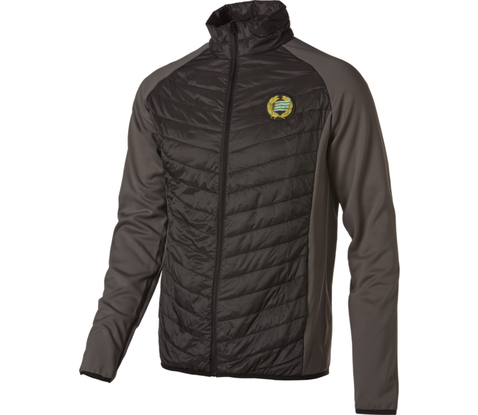 Hammarby Padded jacket logga - BLACK/GREY - INTERSPORT