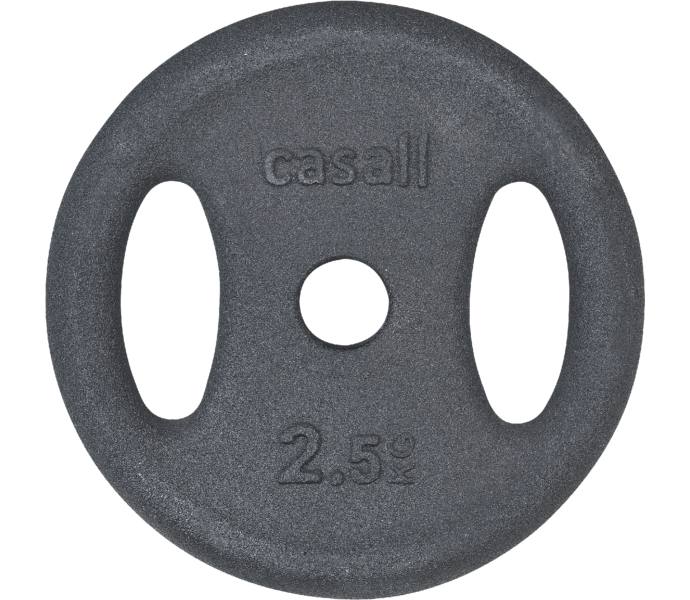Casall Grip 2,5 kg viktskiva Svart