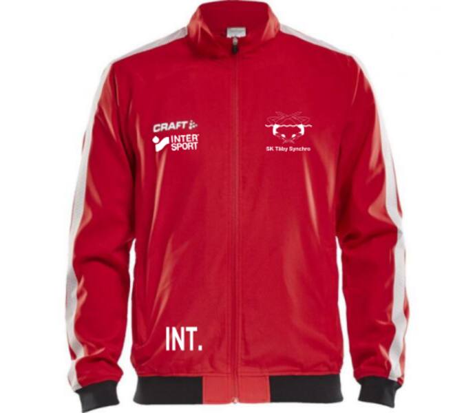 Craft Pro Control Woven Jacket M Röd