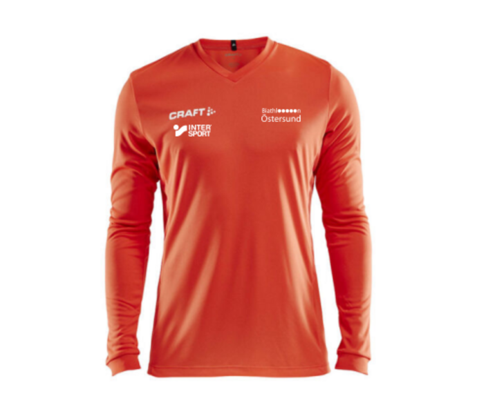 Squad jersey solid LS M