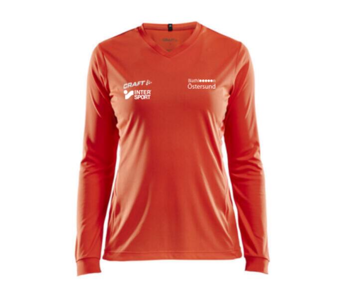 Craft Squad jersey solid LS W Orange