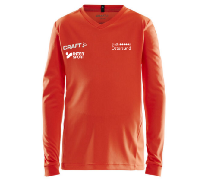 Squad jersey solid LS JR