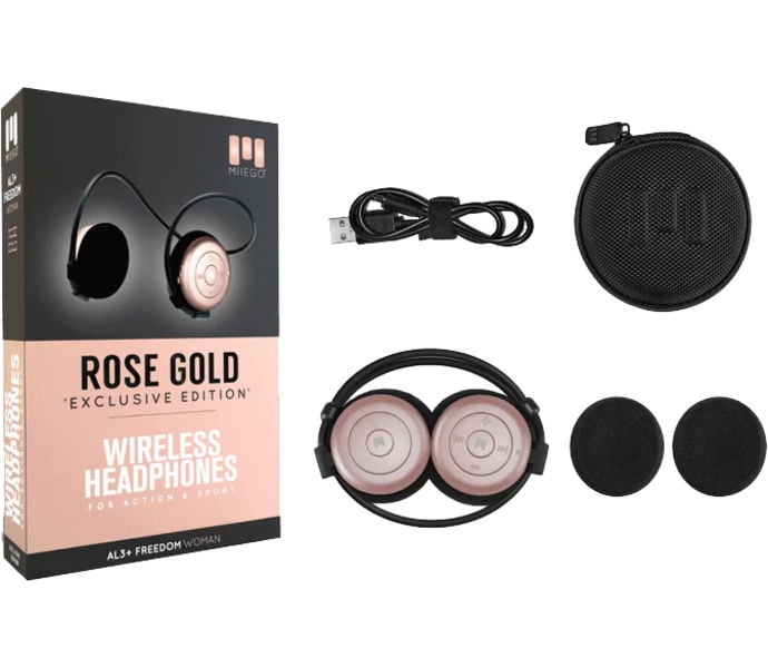 MIIEGO Utmärkt ljudprestanda och lång batteritid Rosa