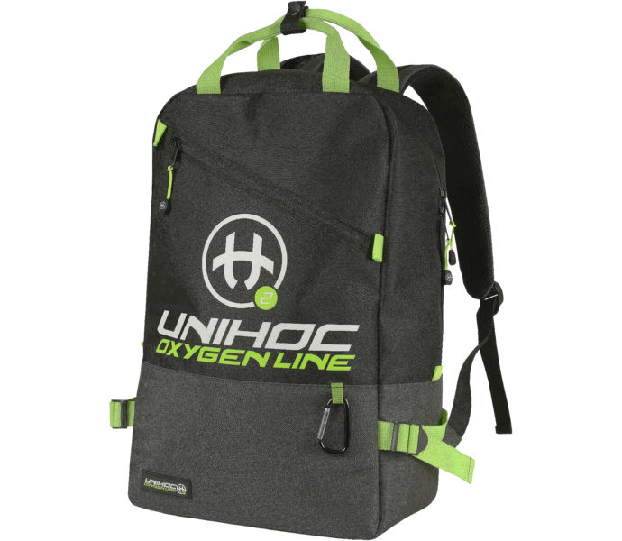 Unihoc Backpack OXYGEN LINE black Svart