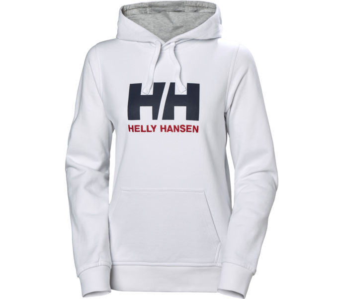 Helly Hansen W HH Logo huvtröja Vit