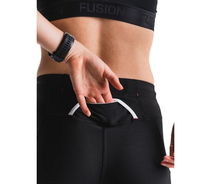FUSION HP SHORT TIGHT KORTA TIGHTS Svart