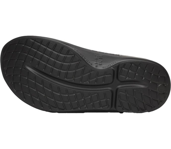 Oofos Ooahh Sport Slide återhämtningssandal Svart