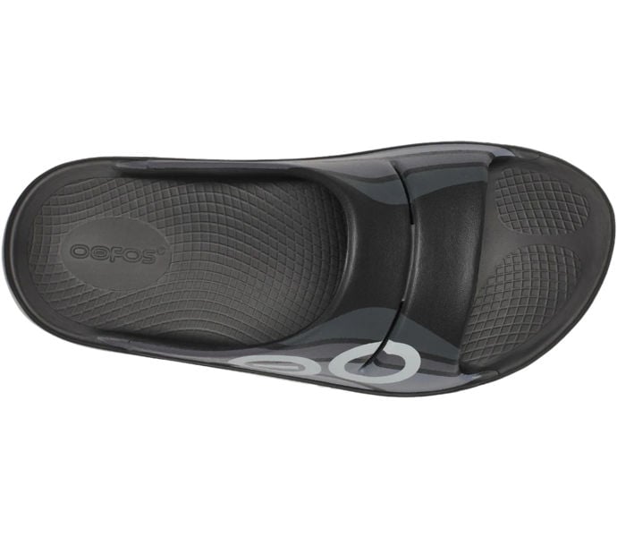 Oofos Ooahh Sport Slide återhämtningssandal Svart
