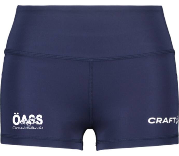 Craft Squad W Hotpants Blå