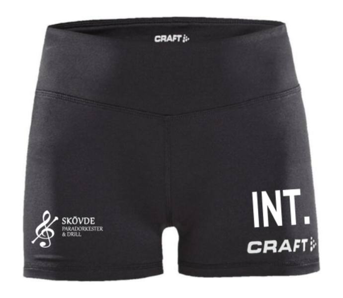 Craft Squad W Hotpants Svart