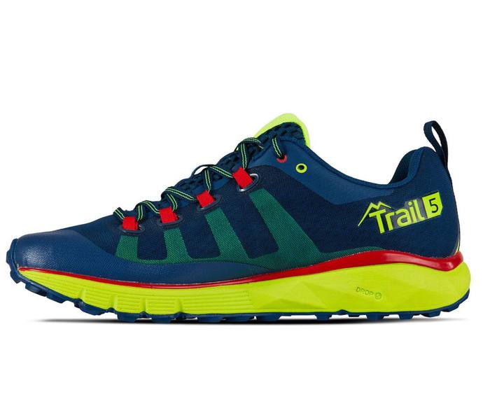 Salming Trail 5 Shoe Men Löparskor NavyYellow Köp Salming Trail 5 Shoe Men Löparskor NavyYellow Köp