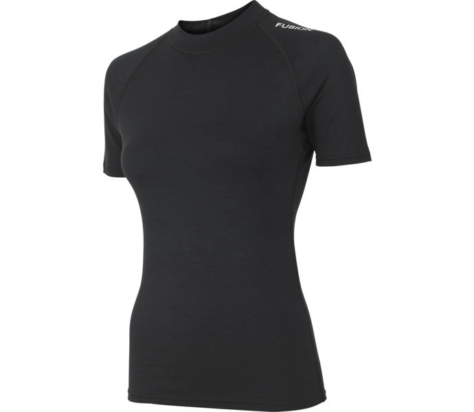 FUSION C3 MERINO T-SHIRT Löpar T-shirt Svart