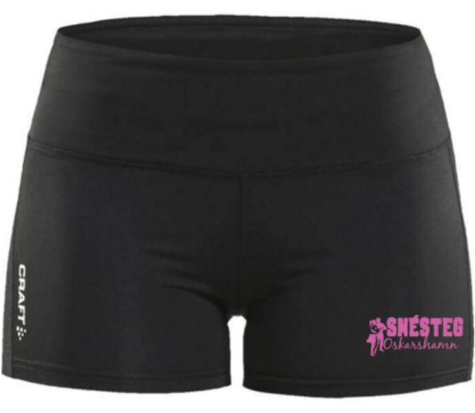 Craft Rush Hot Pants W Svart