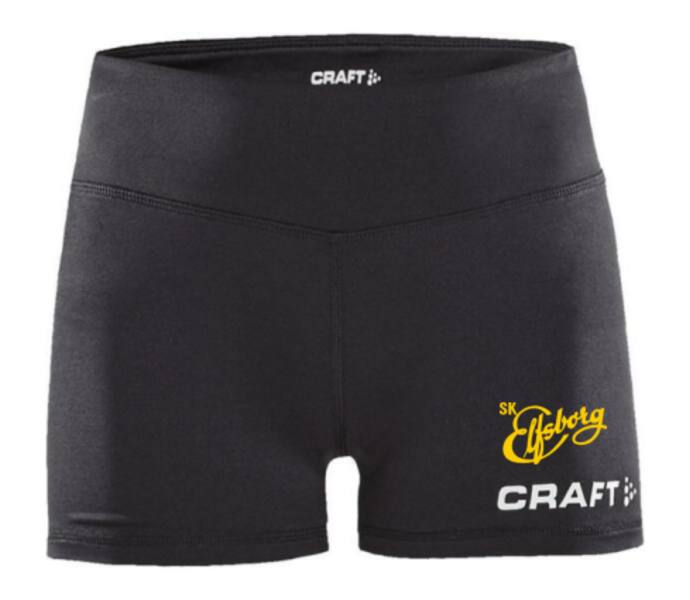 Craft Rush Hot Pants W Svart